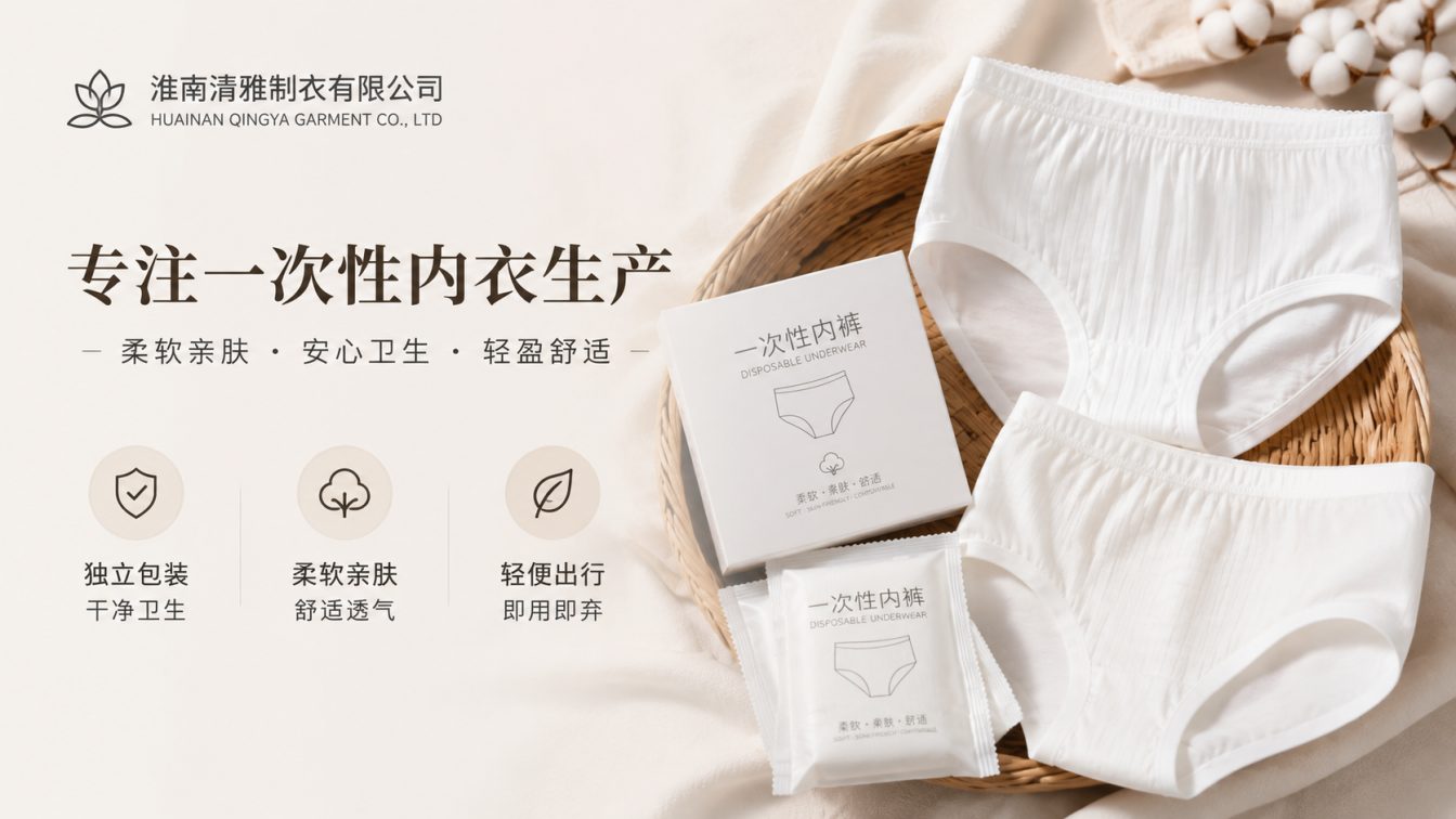 温州为多渠道提供日抛内衣方案
